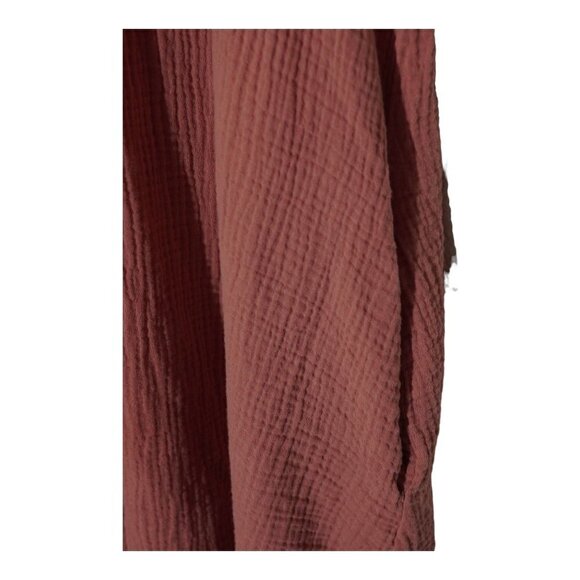 BE COOL Boho Coral Short Sleeved Dress Size L - Picture 3 of 6